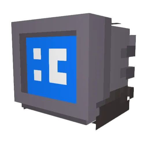 WeirdAlex03 Minecraft avatar head, 3D render