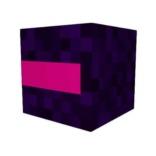 Weird_draggo Minecraft avatar head, 3D render