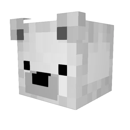 WeisIchJedsNich Minecraft avatar head, 3D render