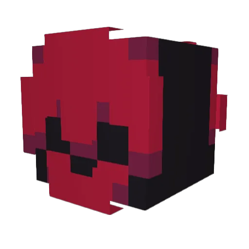 WeiserKeks11 Minecraft avatar head, 3D render