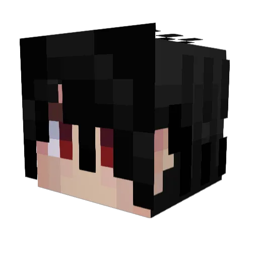 Weismans Minecraft avatar head, 3D render