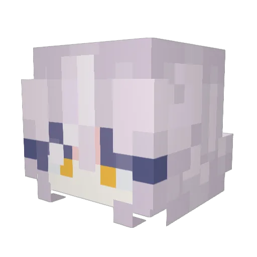 Weiss_Aodhan Minecraft avatar head, 3D render