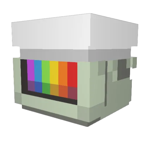 Wejo_12 Minecraft avatar head, 3D render
