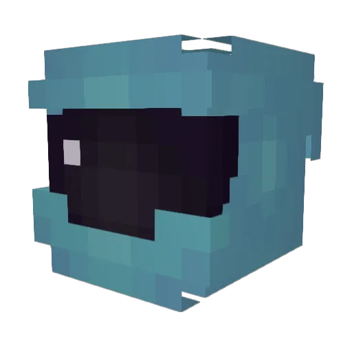 Wejur1505 Minecraft avatar head, 3D render