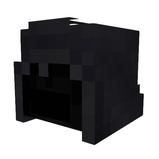 Welkon Minecraft avatar head, 3D render