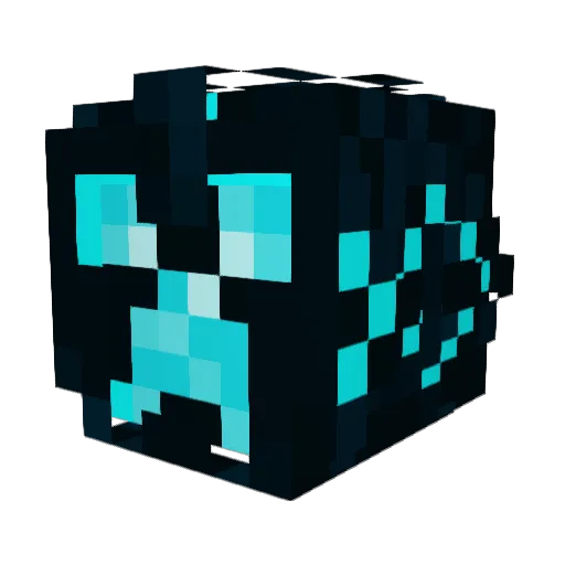 Welshat Minecraft avatar head, 3D render