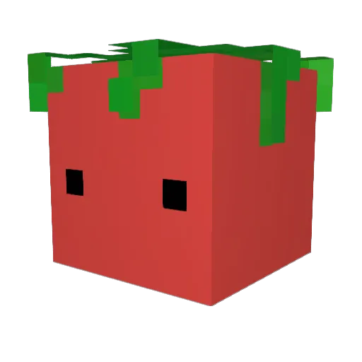 WenWatch Minecraft avatar head, 3D render