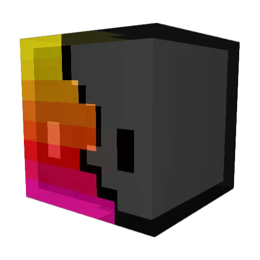 Wen_fy Minecraft avatar head, 3D render