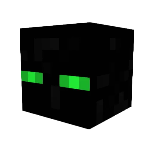 Wenddell Minecraft avatar head, 3D render