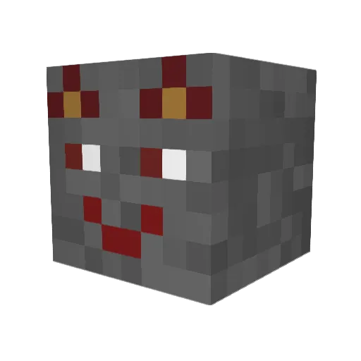 Wenni15 Minecraft avatar head, 3D render