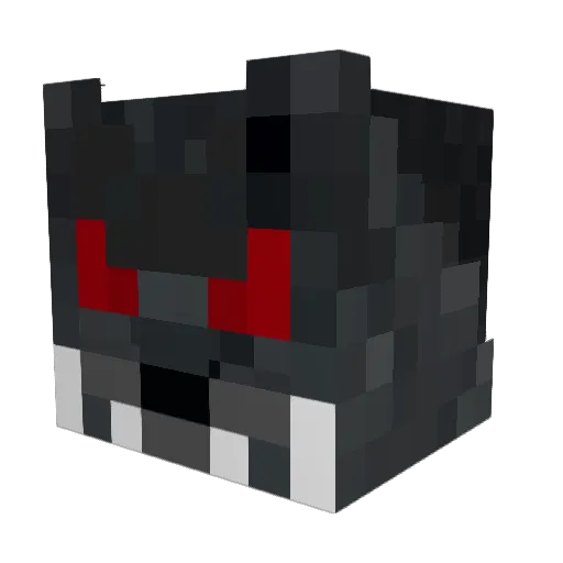 Werewolf_1911 Minecraft avatar head, 3D render