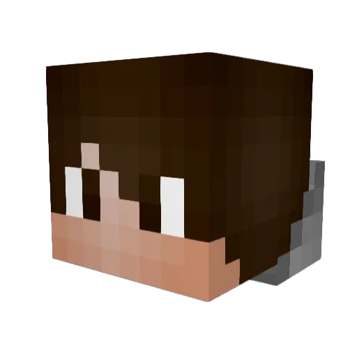 Werolf19741 Minecraft avatar head, 3D render