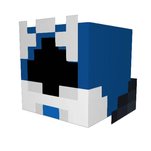 Werseleyeats Minecraft avatar head, 3D render