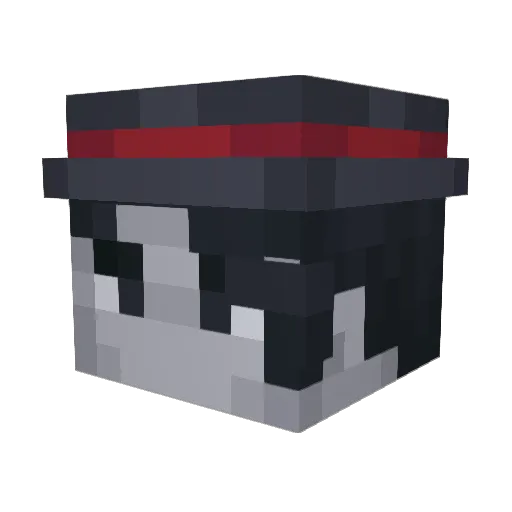 Werther092 Minecraft avatar head, 3D render