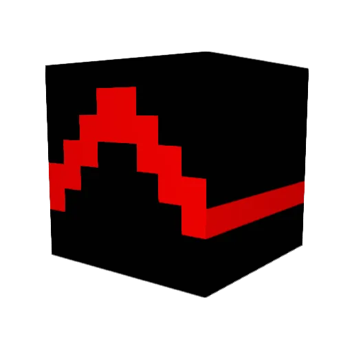 Wertik0 Minecraft avatar head, 3D render
