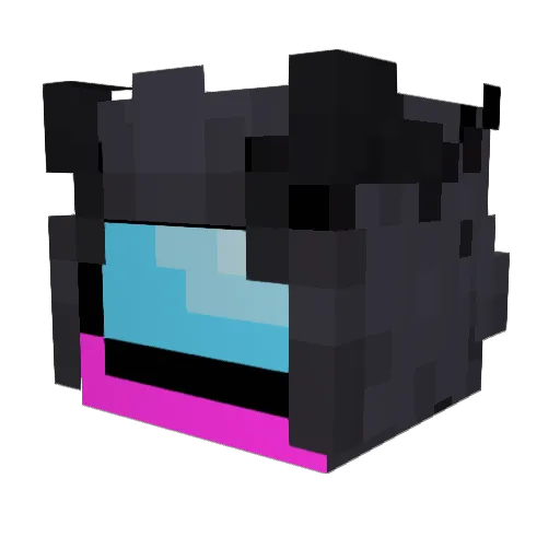Wertrex2739 Minecraft avatar head, 3D render