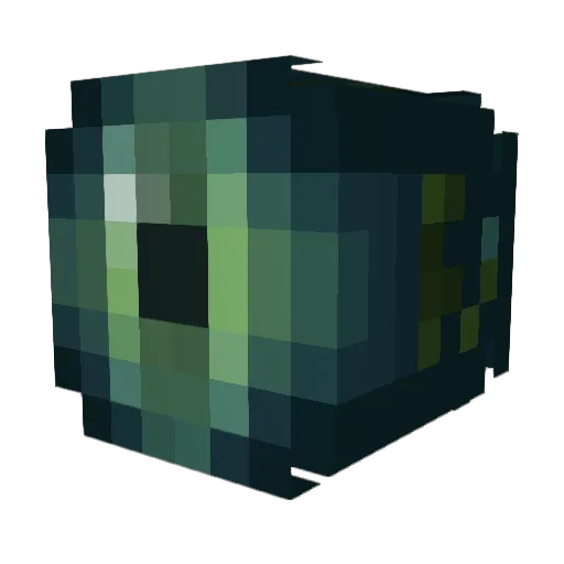 WesIsntFunny Minecraft avatar head, 3D render
