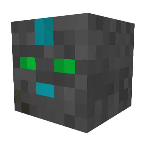 WesRomero Minecraft avatar head, 3D render