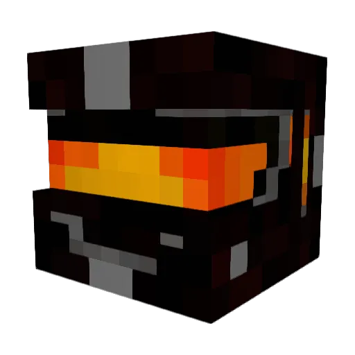 WesShroom Minecraft avatar head, 3D render
