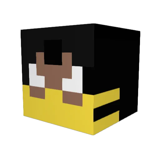 WesWes1 Minecraft avatar head, 3D render