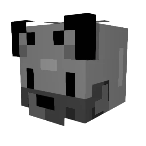 Wesker2019 Minecraft avatar head, 3D render