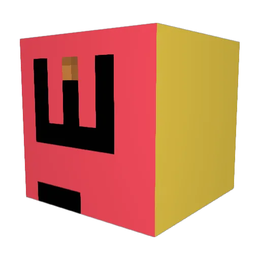 Wesley0501 Minecraft avatar head, 3D render