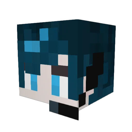 Wesley0531 Minecraft avatar head, 3D render