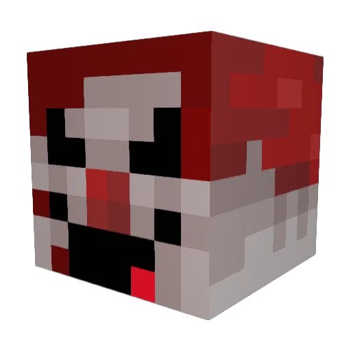 WesleyIsZwart Minecraft avatar head, 3D render