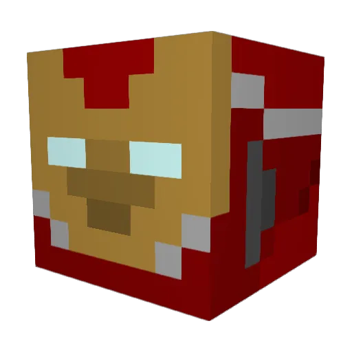 Wesley_0701 Minecraft avatar head, 3D render