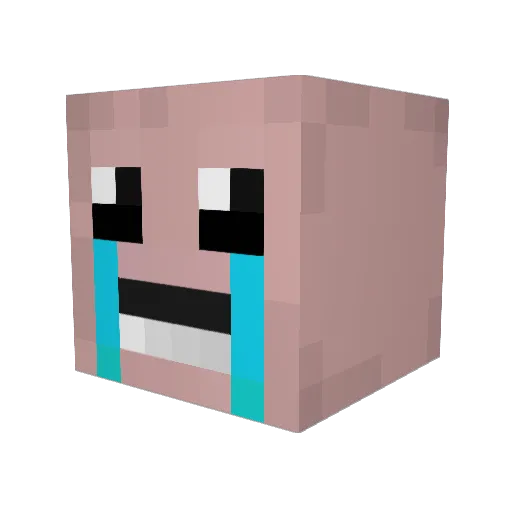 Wesley_Jefferson Minecraft avatar head, 3D render
