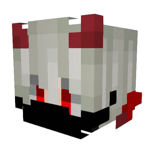 Wesley_NKL Minecraft avatar head, 3D render