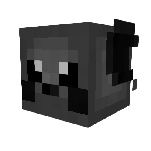 WestDaoudBlatant Minecraft avatar head, 3D render
