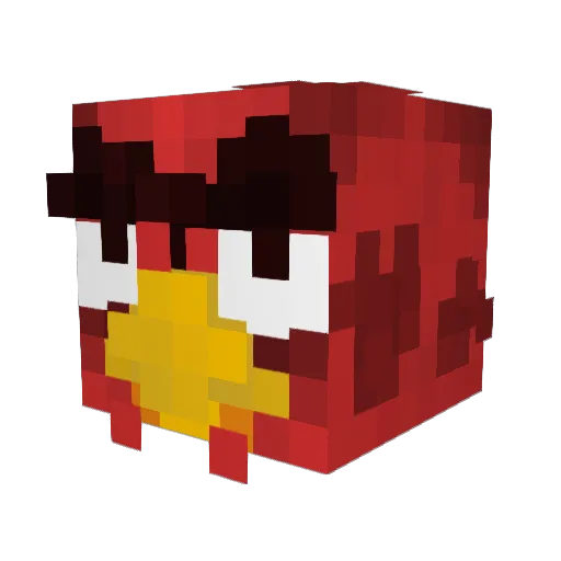WestKids6 Minecraft avatar head, 3D render