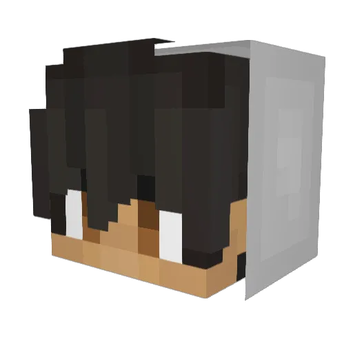 Westcott0 Minecraft avatar head, 3D render