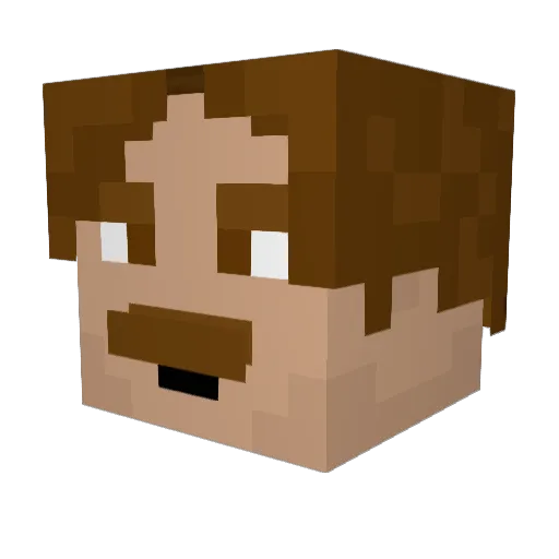 WetBudeyHaul Minecraft avatar head, 3D render