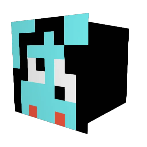 WetSmellySock Minecraft avatar head, 3D render