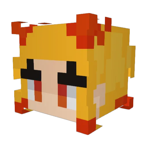 Wet_Bread35 Minecraft avatar head, 3D render