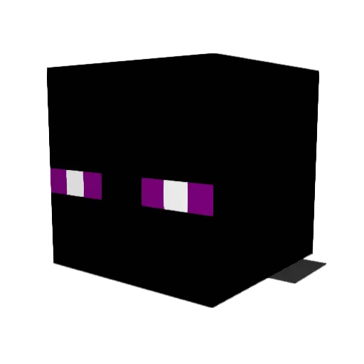 Wetlen29 Minecraft avatar head, 3D render
