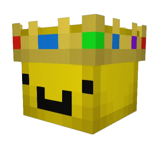 Wexuvo Minecraft avatar head, 3D render