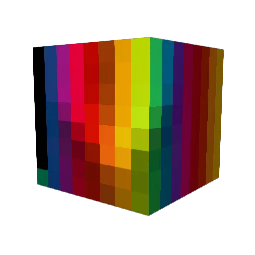 WeyTox Minecraft avatar head, 3D render