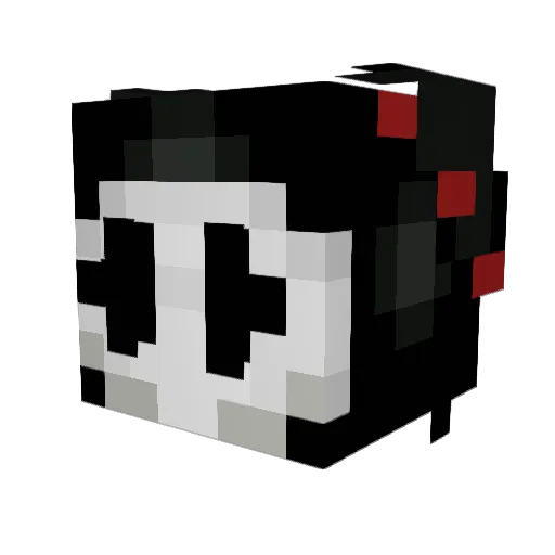 WhItEbOyJaY111 Minecraft avatar head, 3D render