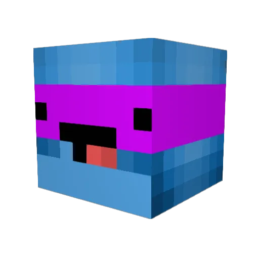 Whale_Ninja2 Minecraft avatar head, 3D render