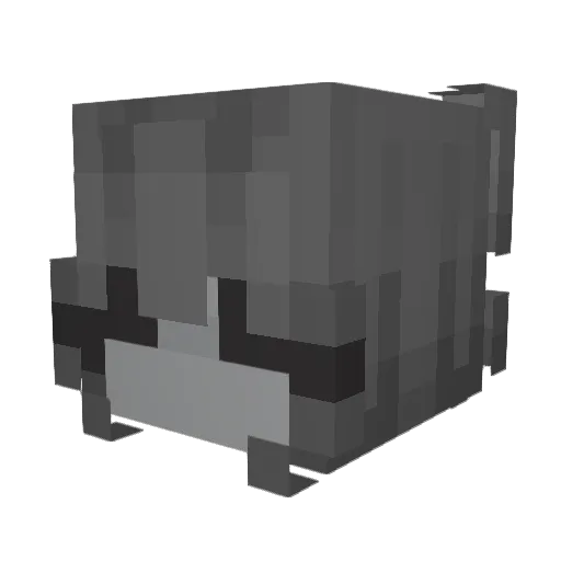 Whamster2008 Minecraft avatar head, 3D render