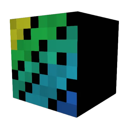 WhatBagels Minecraft avatar head, 3D render