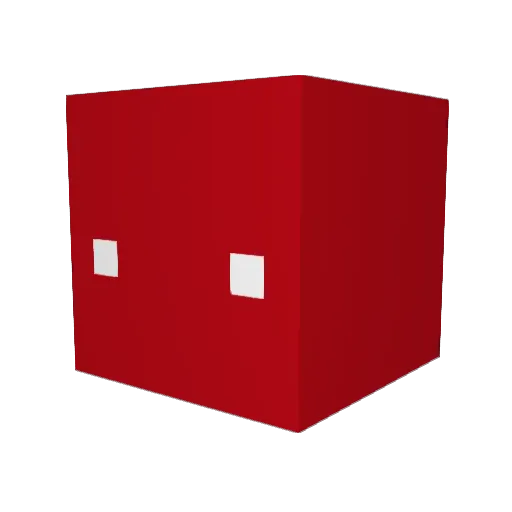 WhatIsTheCharge Minecraft avatar head, 3D render