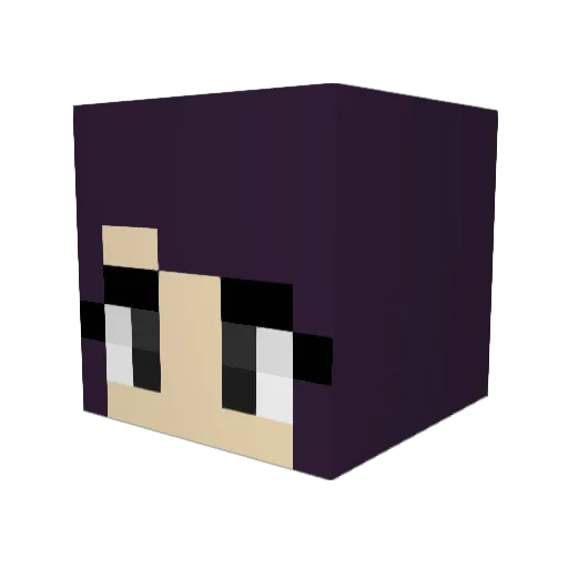 WhatsupitsJAY Minecraft avatar head, 3D render