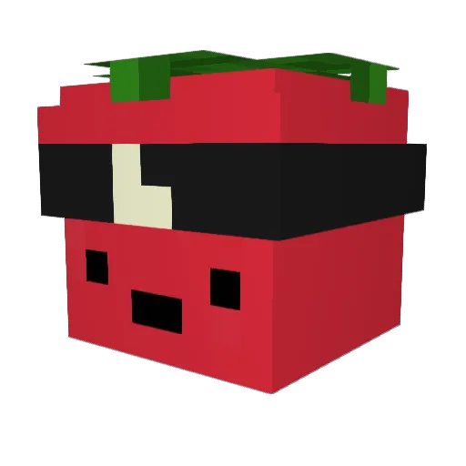 Wheat_Thin145 Minecraft avatar head, 3D render