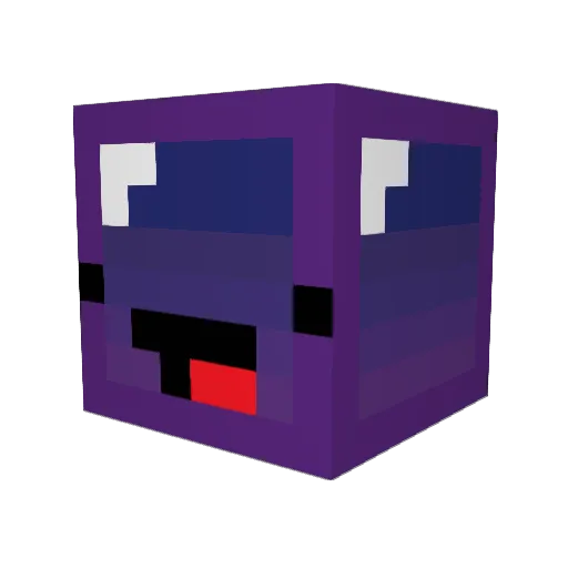 Wheatlife Minecraft avatar head, 3D render