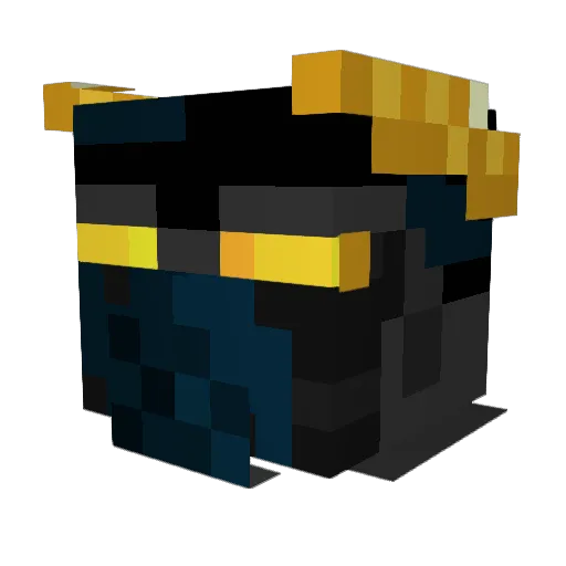 WheelChair8771 Minecraft avatar head, 3D render