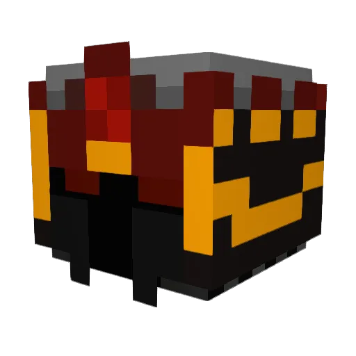 WhereIsMyEditKey Minecraft avatar head, 3D render